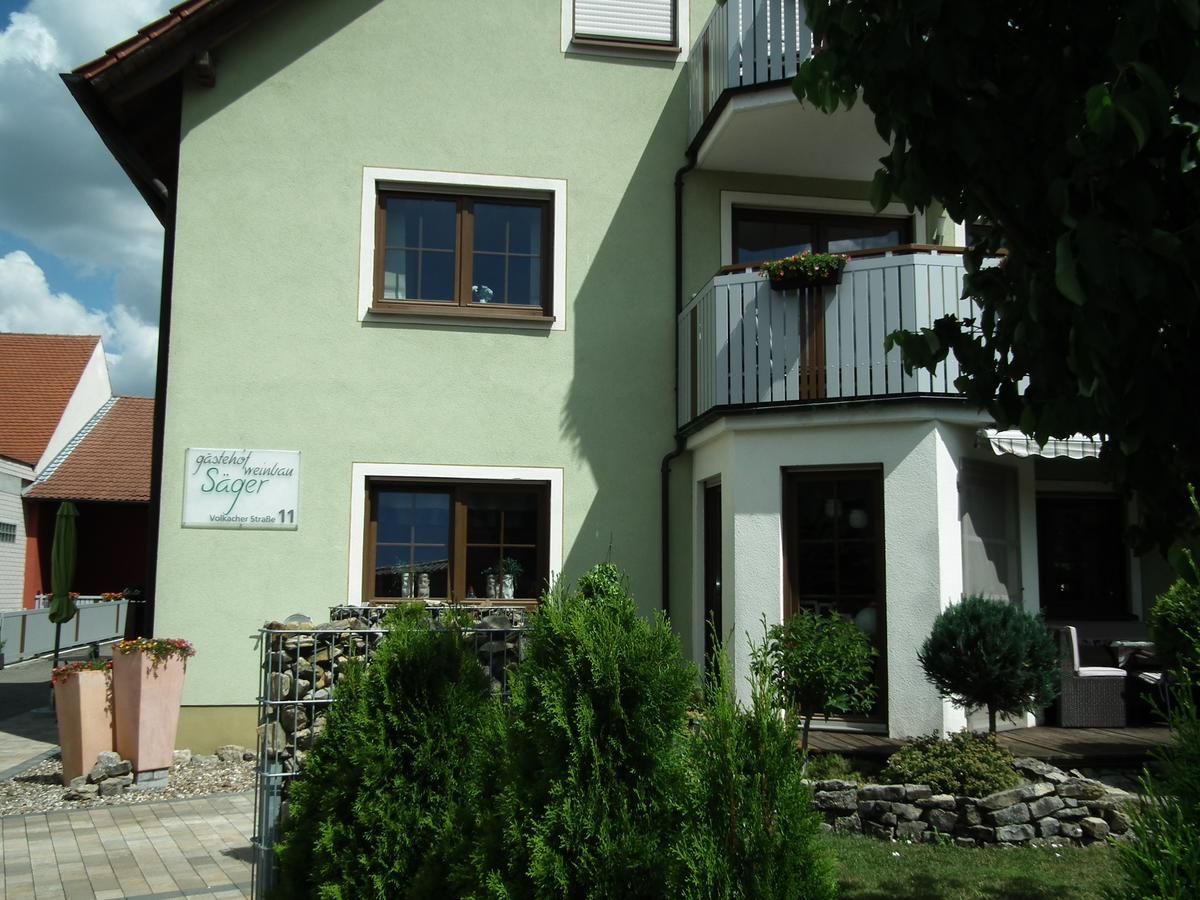Gaestehof - Weinbau Saeger Nordheim am Main Extérieur photo